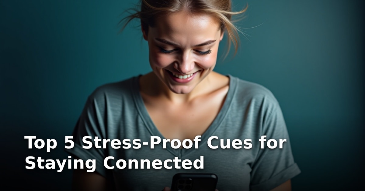 Top 5 Stress-Proof Cues for Staying Connected