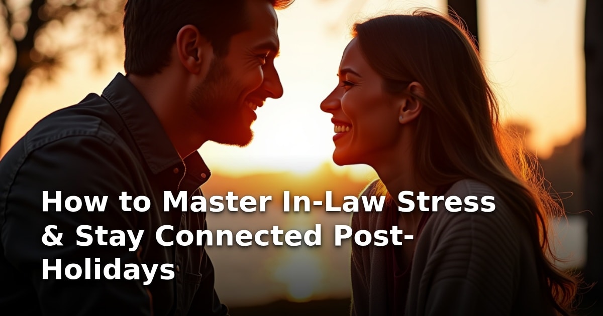How to Master In-Law Stress & Stay Connected Post-Holidays