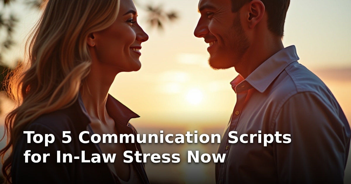 Top 5 Communication Scripts for In-Law Stress Now