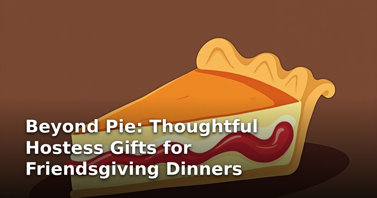 Beyond Pie: Thoughtful Hostess Gifts for Friendsgiving Dinners