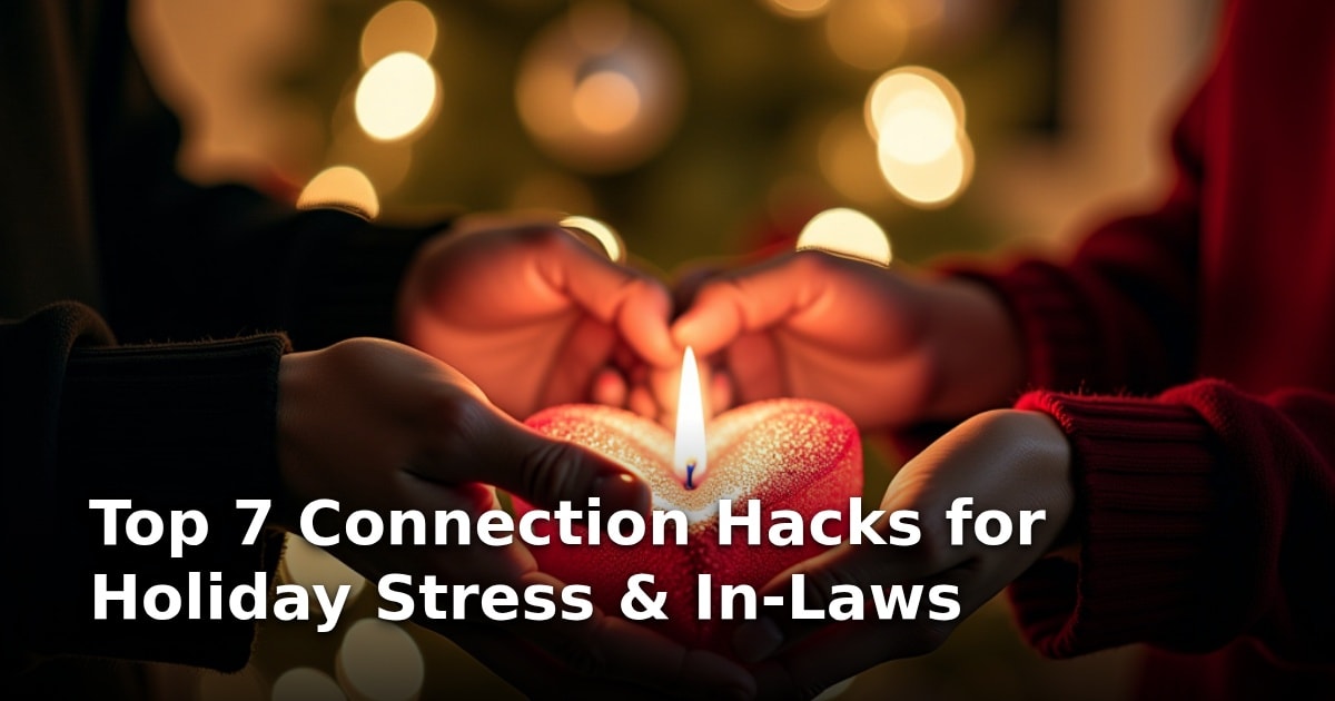 Top 7 Connection Hacks for Holiday Stress & In-Laws