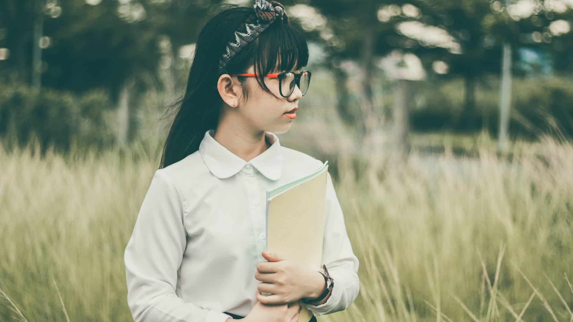 Asian school children student