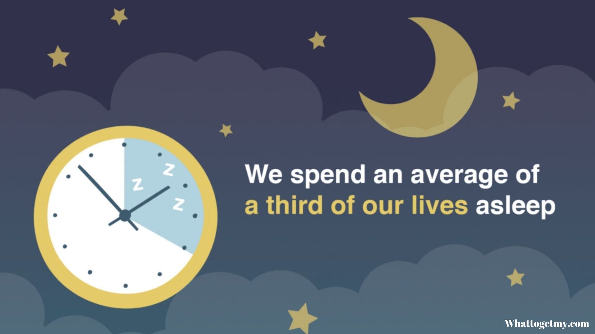 We spend nearly a third of our lives asleep