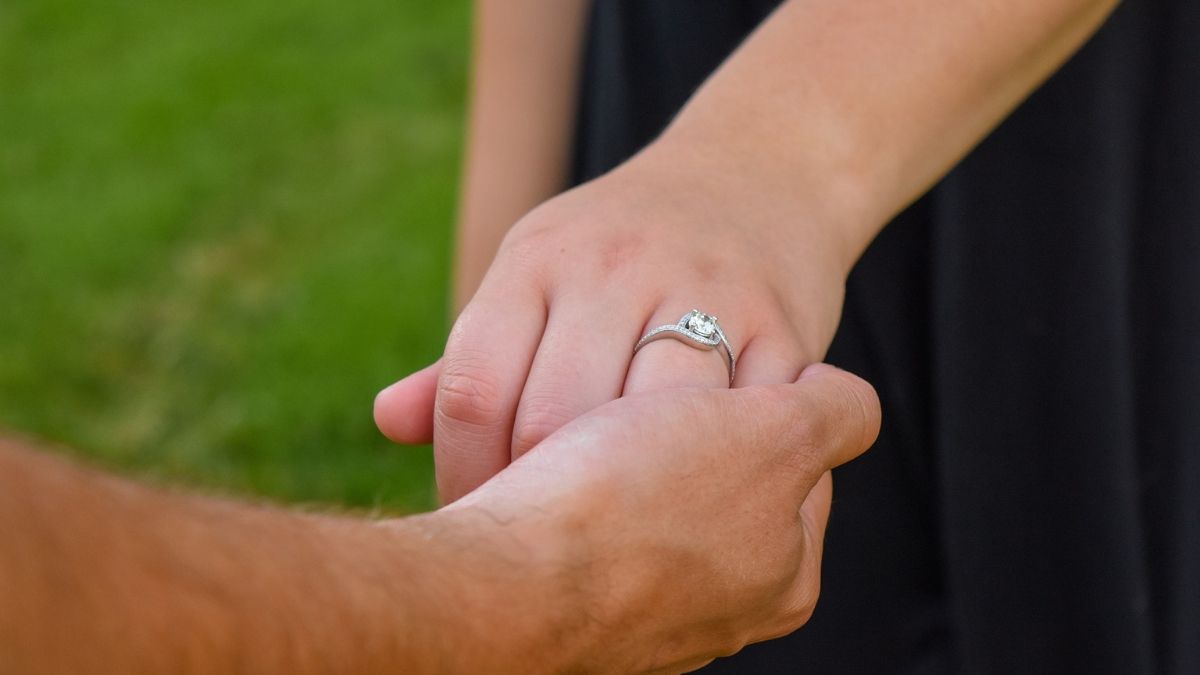 Man and Woman Ring Jewelry Gift