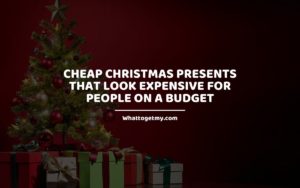 Cheap Christmas Presents That Look Expensive For People on a Budget whattogetmy