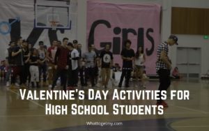 Valentine's Day Activities for High School Students