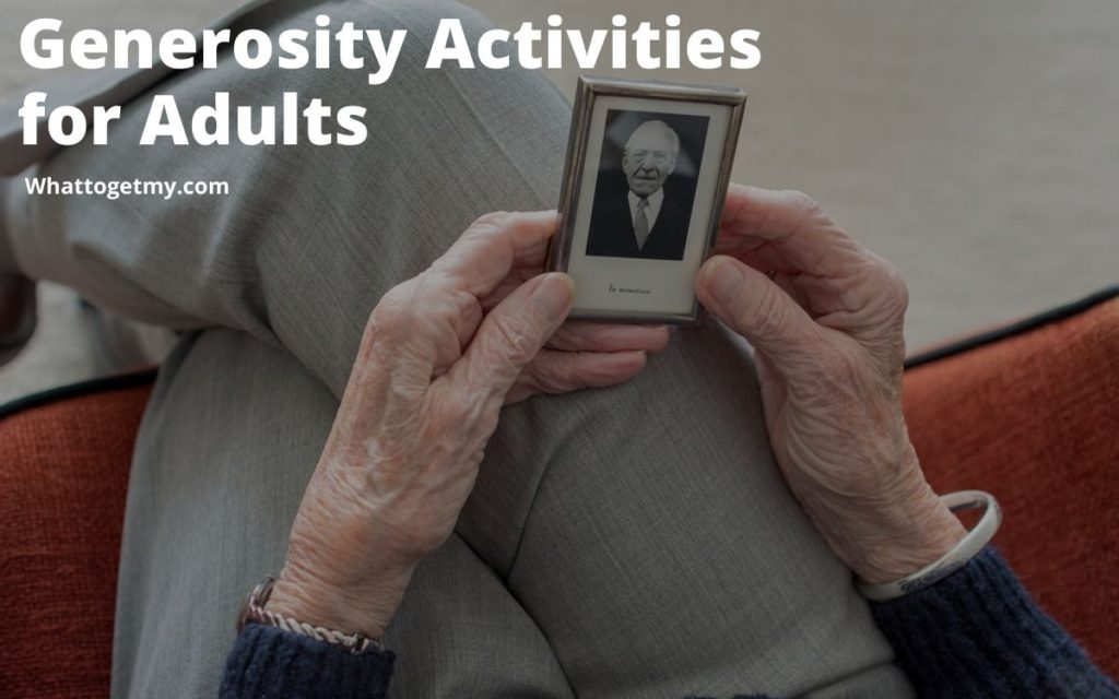 Generosity Activities for Adults