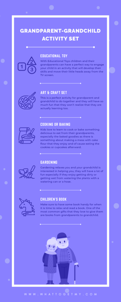 GRANDPARENT-GRANDCHILD ACTIVITY SET - What to get my...