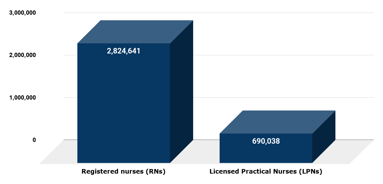 Total US Nursing Population (2020)