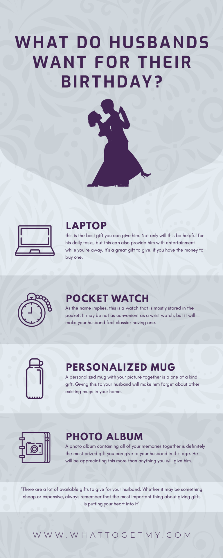 What Do Husbands Want For Their Birthday? What to get my...