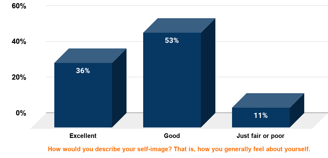 Health, Age, and Income Factor Into Americans' Self-Image (2003)