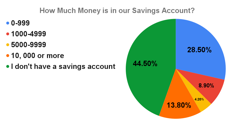 How Much Money is in our Savings Account_