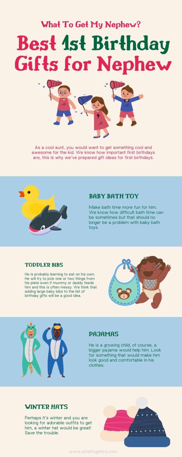 15 First Birthday Gift Ideas For Nephew What to get my...