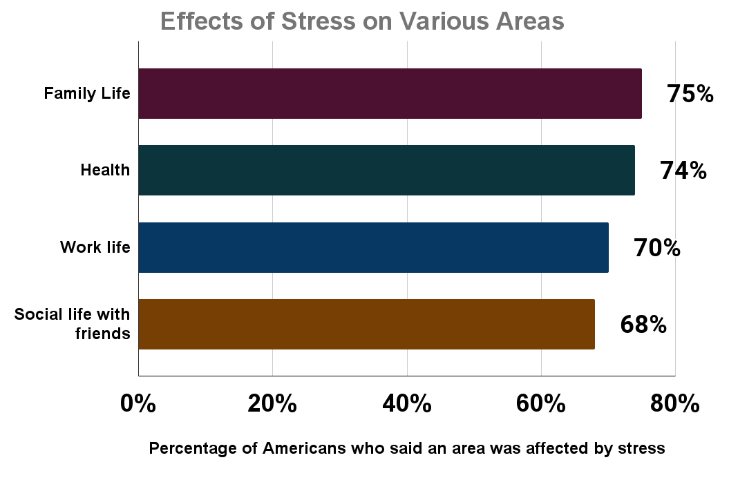 Effects of Stress on Various Areas