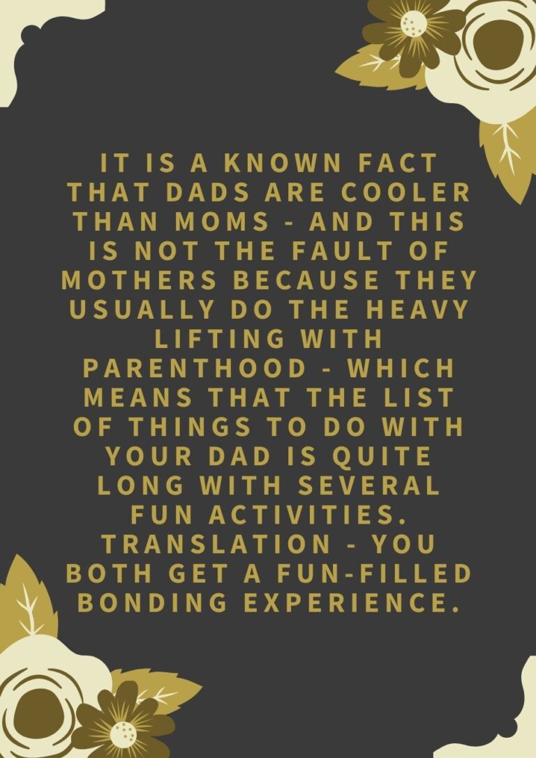 19 Things to Do With Your Dad at Home What to get my...