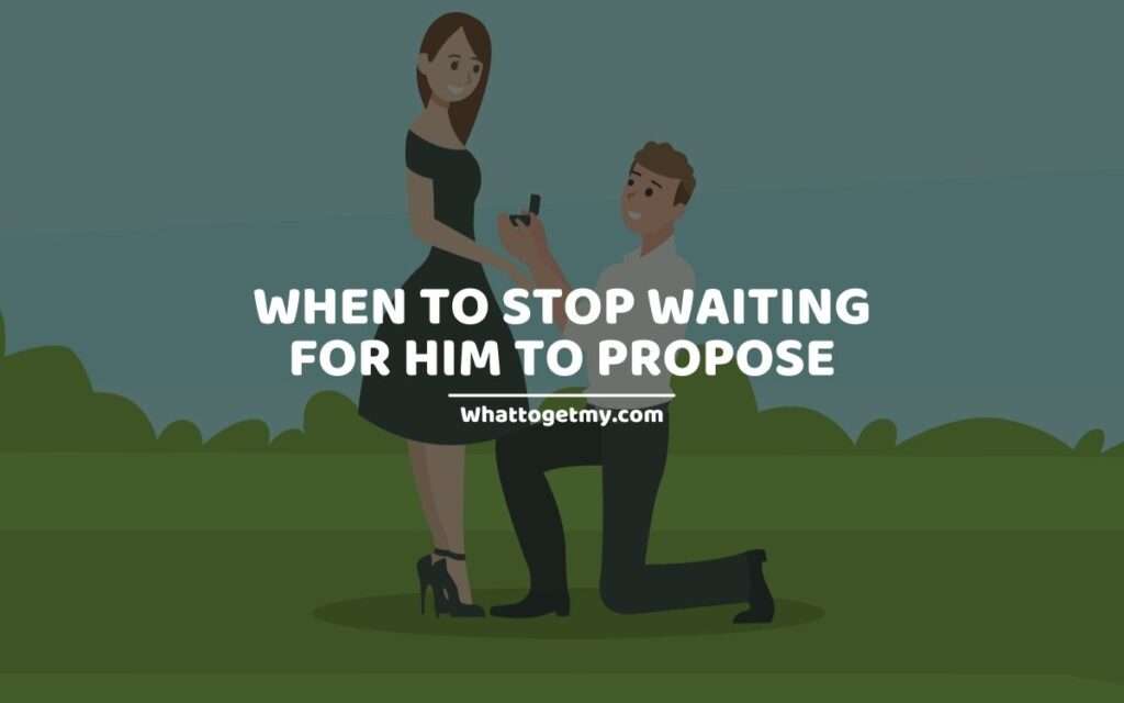 SIGNS HE’S NEVER GOING TO PROPOSE