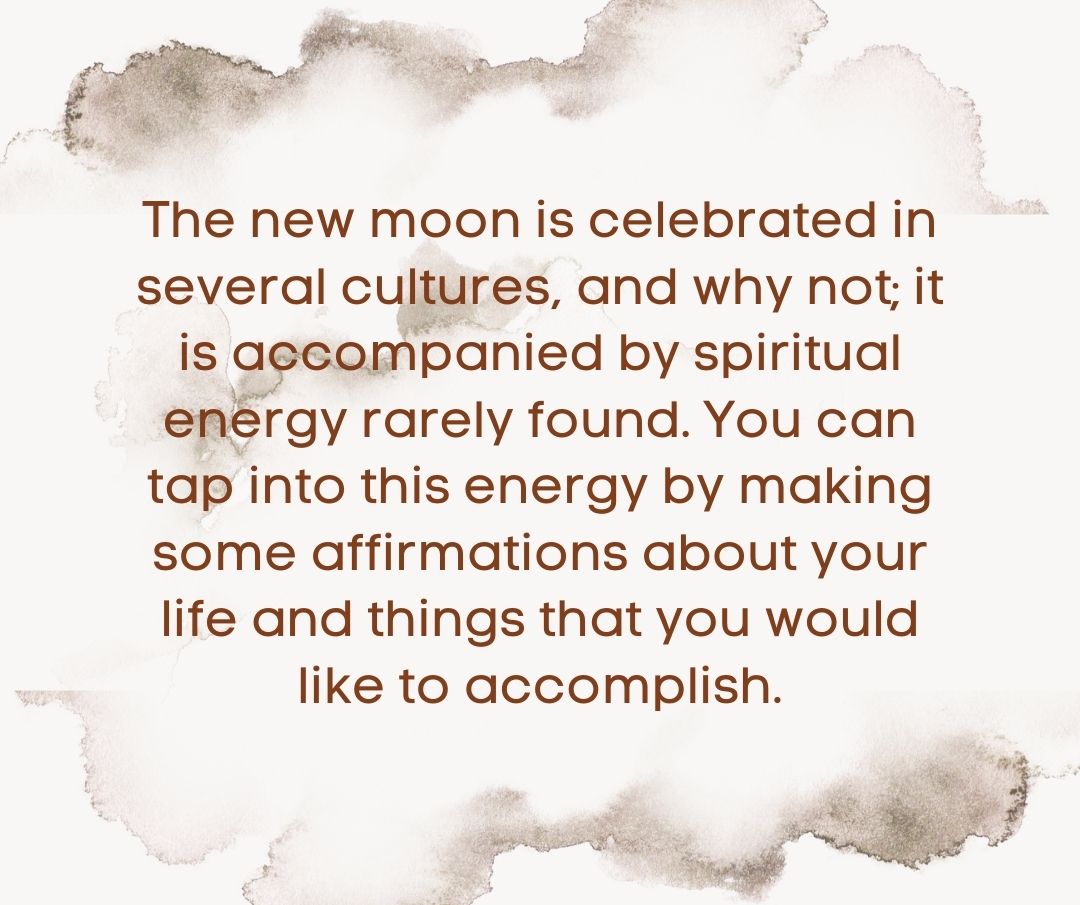 The new moon is celebrated in several cultures