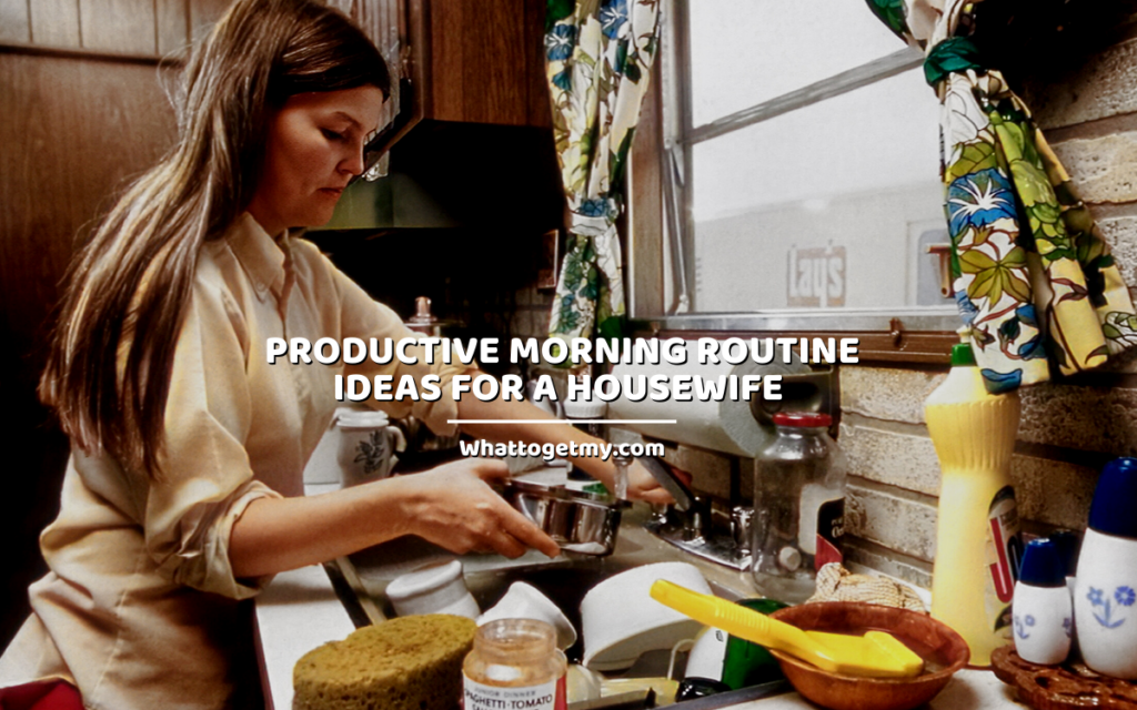 daily routine essay for housewife