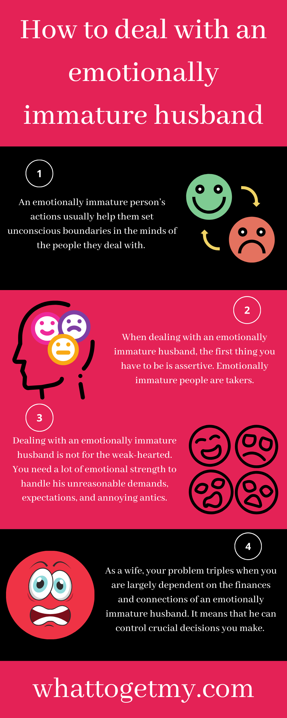 How To Deal With An Emotionally Immature Husband 7 Effective Ways 