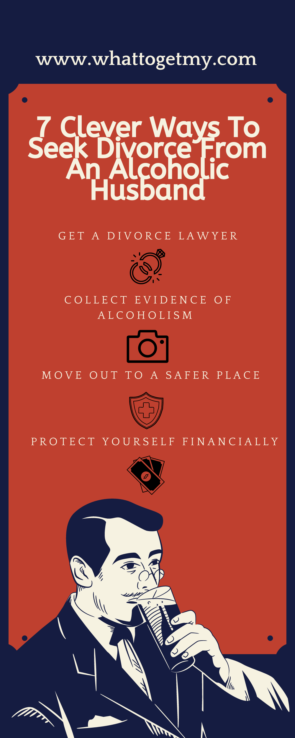 7 Clever Ways To Seek Divorce From An Alcoholic Husband