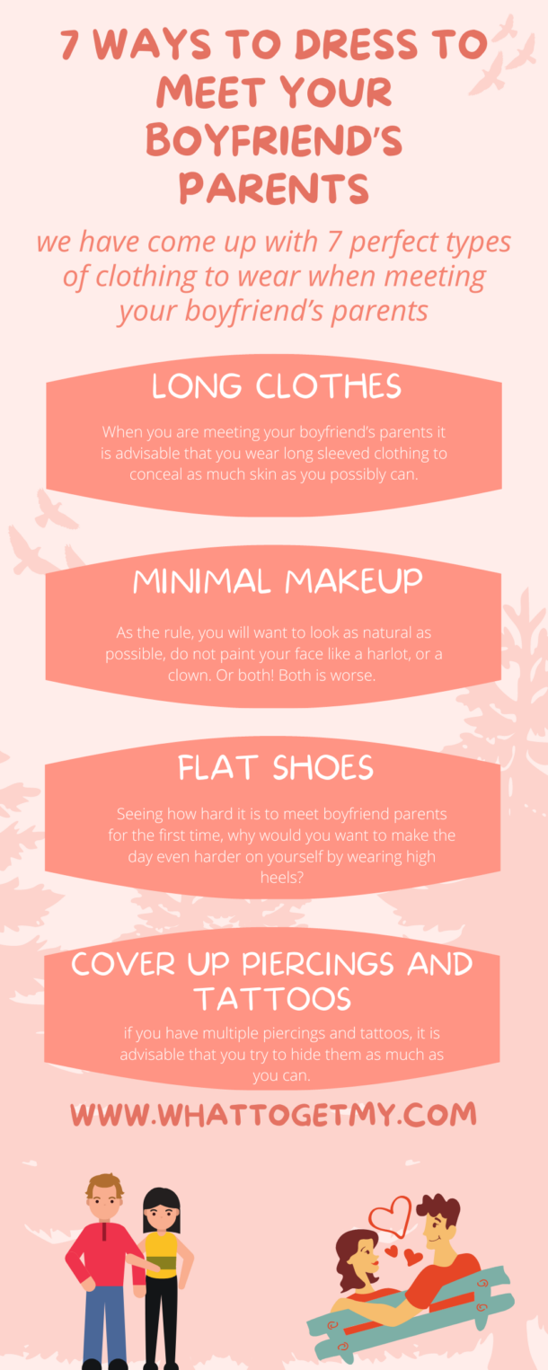 7 WAYS TO DRESS TO MEET YOUR BOYFRIEND’S PARENTS What to get my...