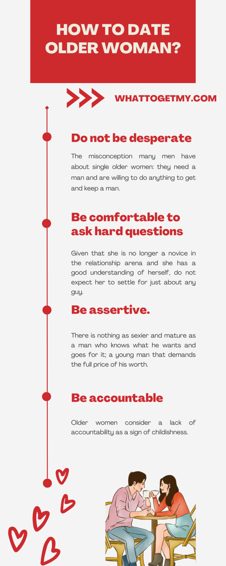 11 Tips on how to date an older woman. - What to get my...