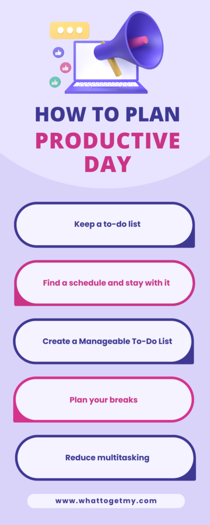 how to plan your day