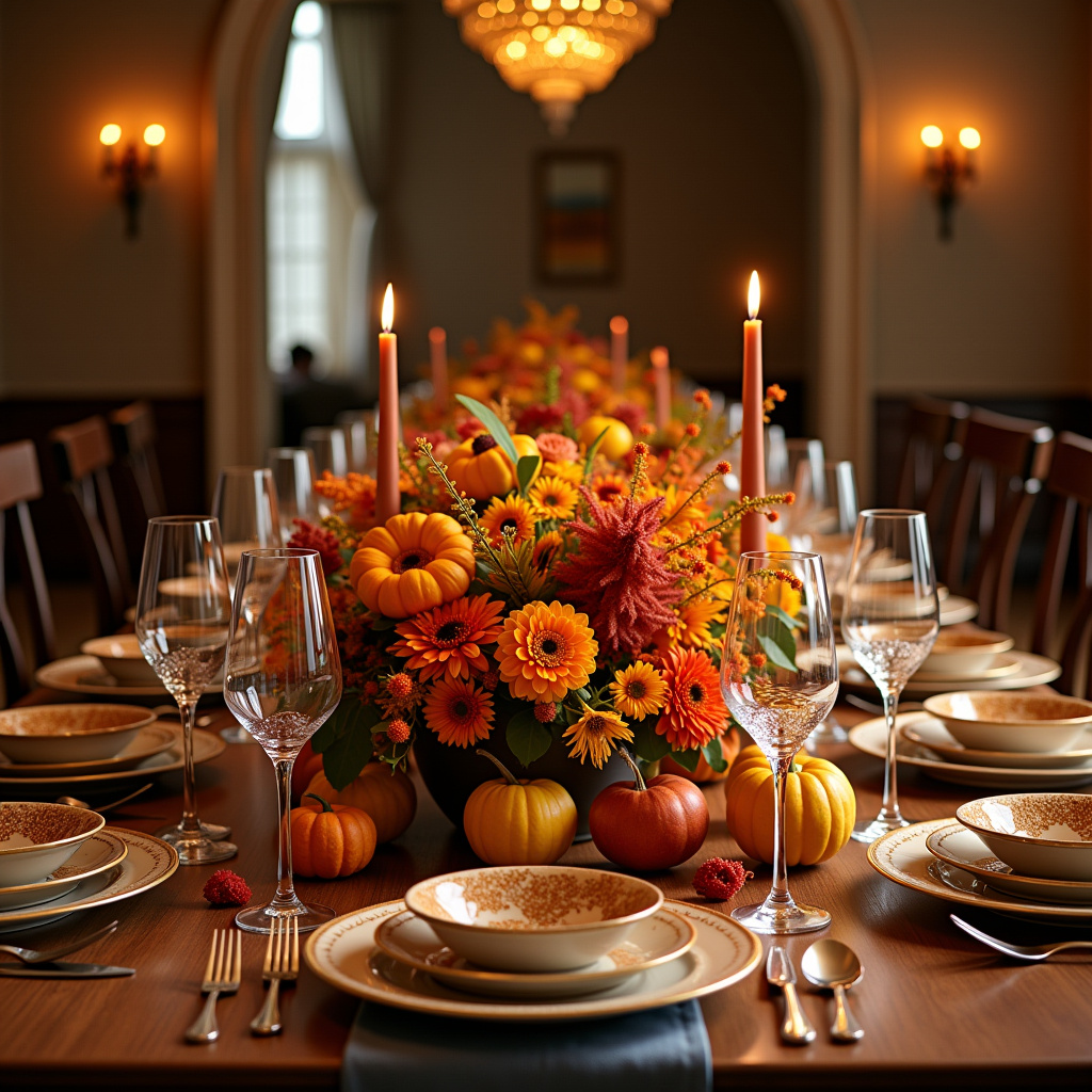 Illustration for Thanksgiving Theme Reveal: Hosting a 'Harvest Moon' Soirée - Image 1