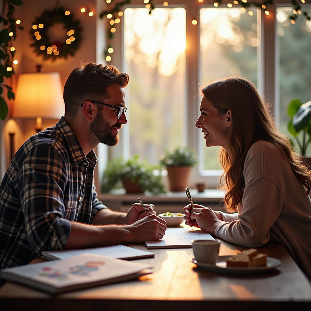 Illustration for What 5 Relationship Coaches Say About Holiday Stress & In-Laws - Image 1