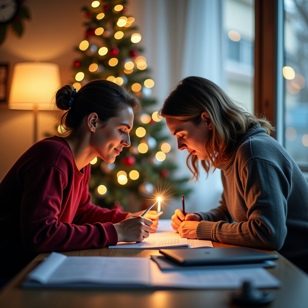 Illustration for Holiday Stress vs. Work Stress: Which Threatens Marriage More? - Image 1
