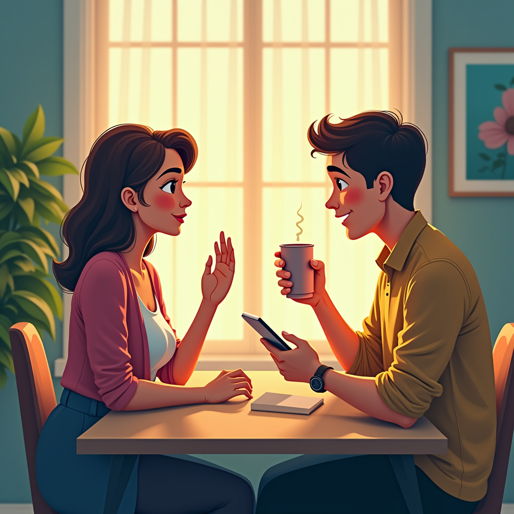 Illustration for Communication Trends for Marriage in 2024 - Image 1