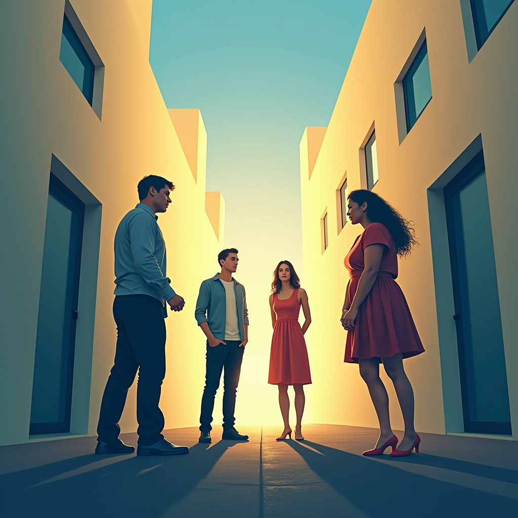 Illustration for Effective Communication vs. Boundary Setting: Which Fights Stress? - Image 1