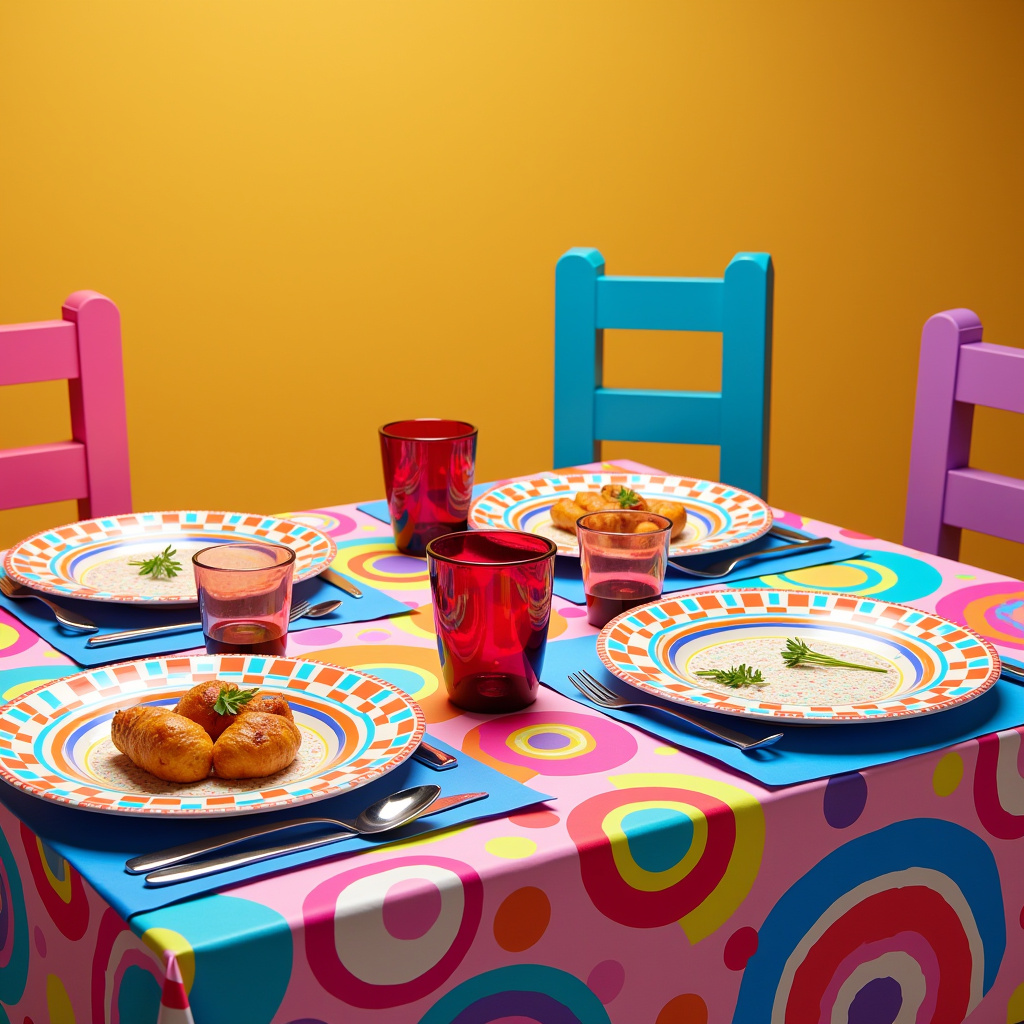 Illustration for Gobble 'Til You Wobble: A '90s Nostalgia Thanksgiving Theme - Image 1