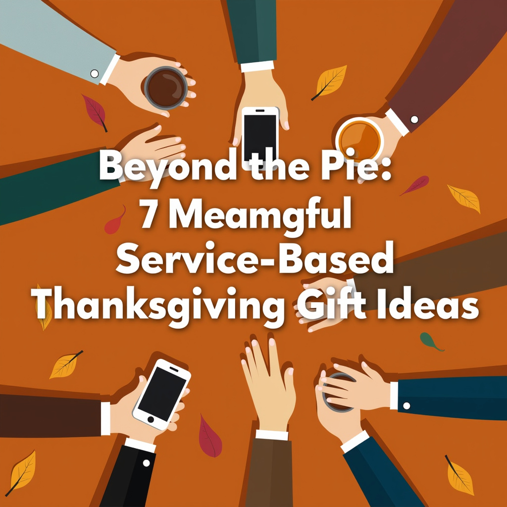 Illustration for Beyond the Pie: 7 Meaningful Service-Based Thanksgiving Gift Ideas - Image 1