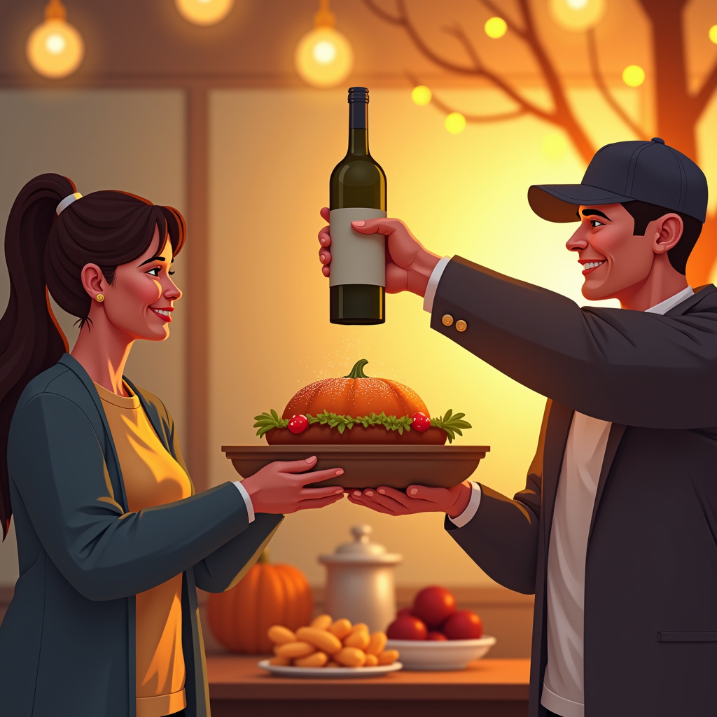 Illustration for Beyond the Bottle: Service-Based Thanksgiving Gifts That Give Back - Image 1