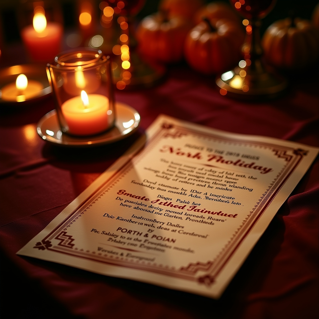 Illustration for Gobble Up Glamour: Hosting a 'Roaring Twenties' Thanksgiving Soirée - Image 1