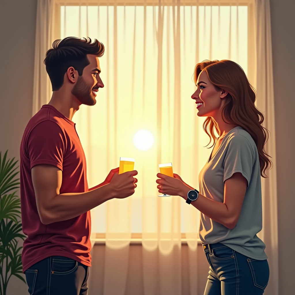 Illustration for Real Results: How 'Check-In Scripts' Led to Stronger Marital Bonds - Image 2