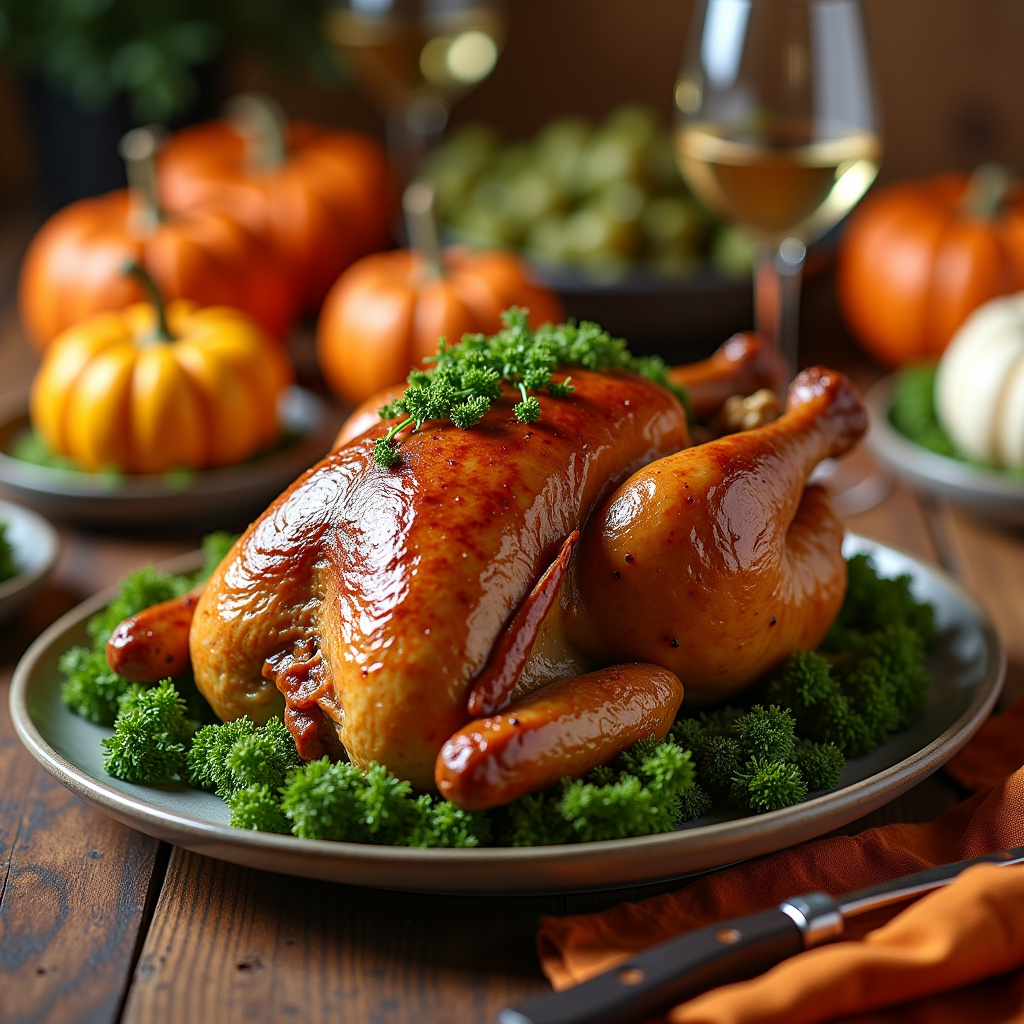 Illustration for Thanksgiving Theme Twist: Hosting a 'Retro Future' Harvest Party - Image 2