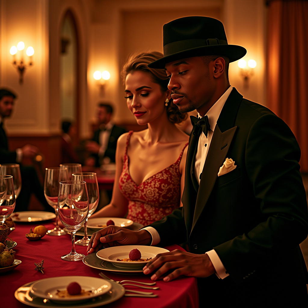 Illustration for Gobble Up Glamour: Hosting a 'Roaring Twenties' Thanksgiving Soirée - Image 2