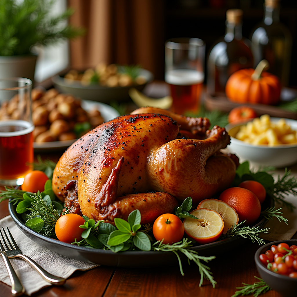 Illustration for Harvest Moon Masquerade: Elegant Thanksgiving Theme Ideas - Image 3