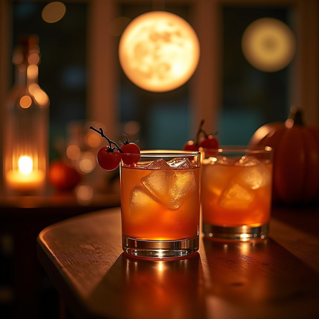 Illustration for Thanksgiving Theme Twist: Hosting a 'Harvest Moon' Cocktail Soirée - Image 3