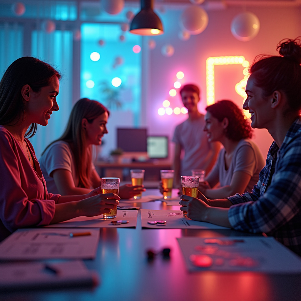 Illustration for DIY Party Games vs Virtual Party Games: A Complete Comparison - Image 3