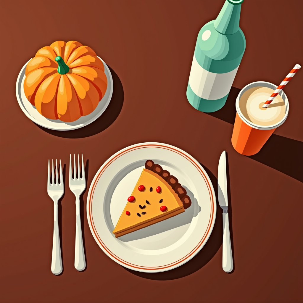 Illustration for Gobble 'Til You Wobble: Hosting a Retro 1950s Diner Thanksgiving - Image 3
