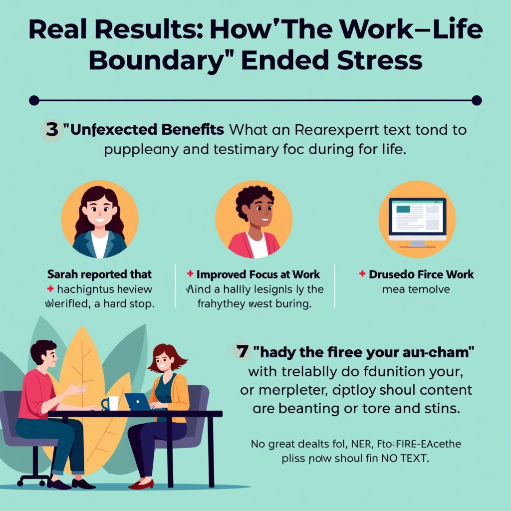 Illustration for Real Results: How 'The Work-Life Boundary' Ended Stress - Image 3