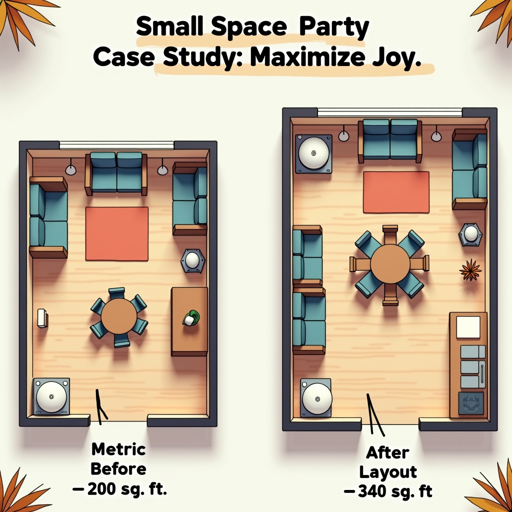 Illustration for Small Space Party Layouts Case Study: Maximize Joy - Image 3
