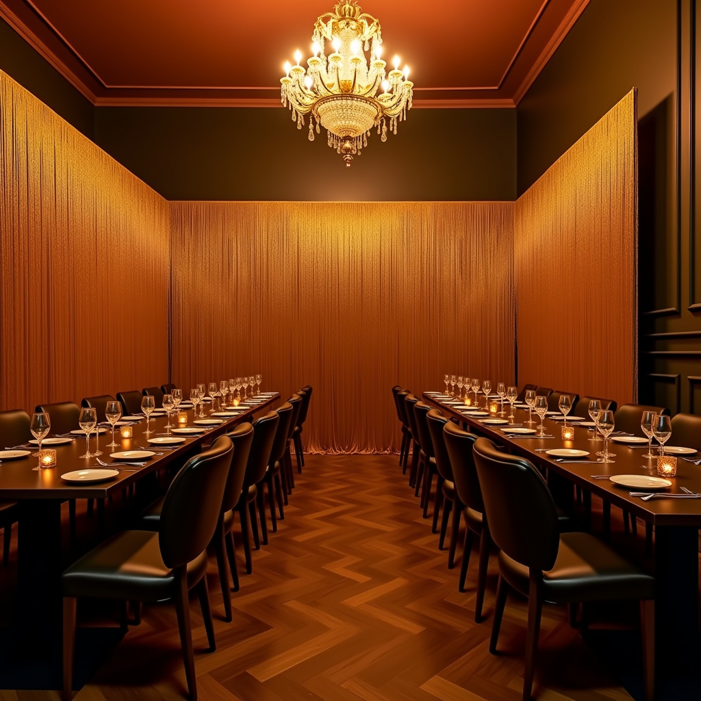 Illustration for Thanksgiving Theme: The 'Great Gats-BEEF' Dinner Party - Image 3