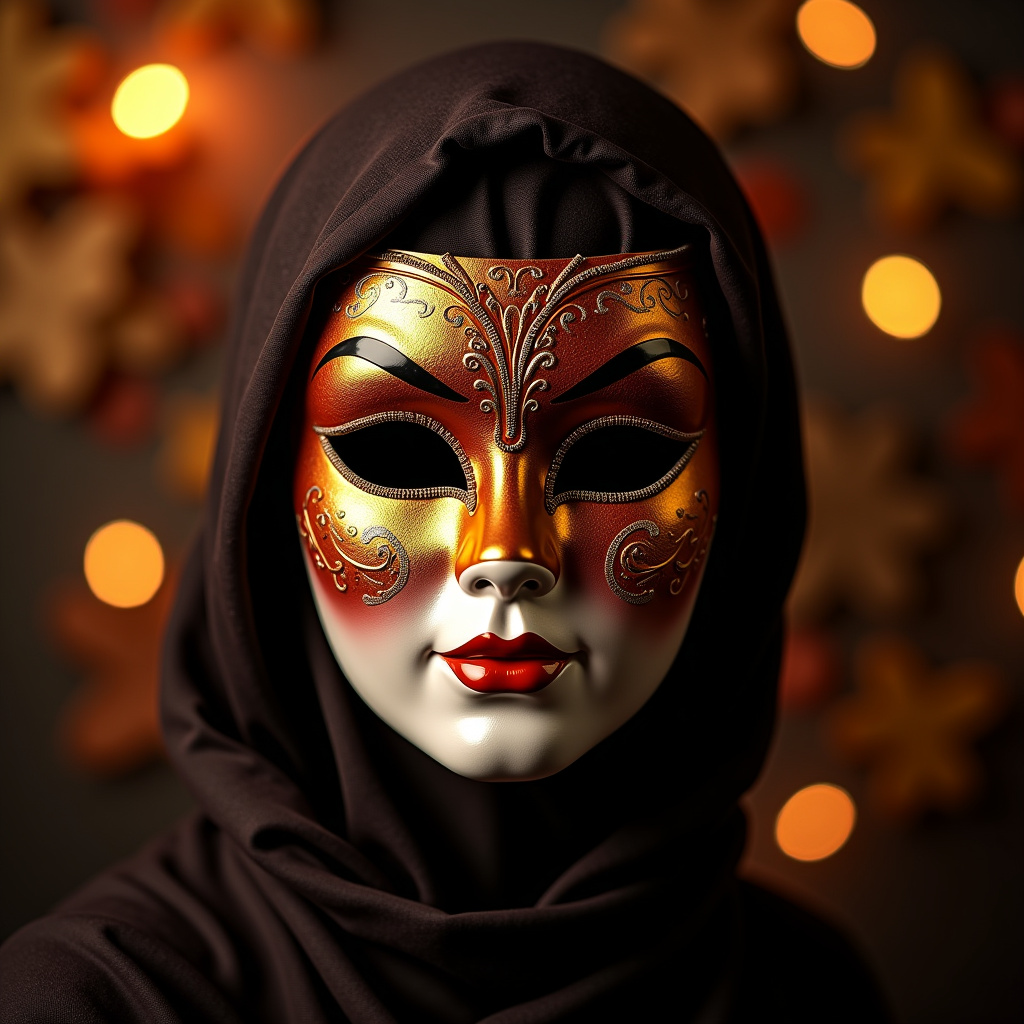 Illustration for Thanksgiving Theme Beyond Turkey: A 'Harvest Moon Masquerade' - Image 3