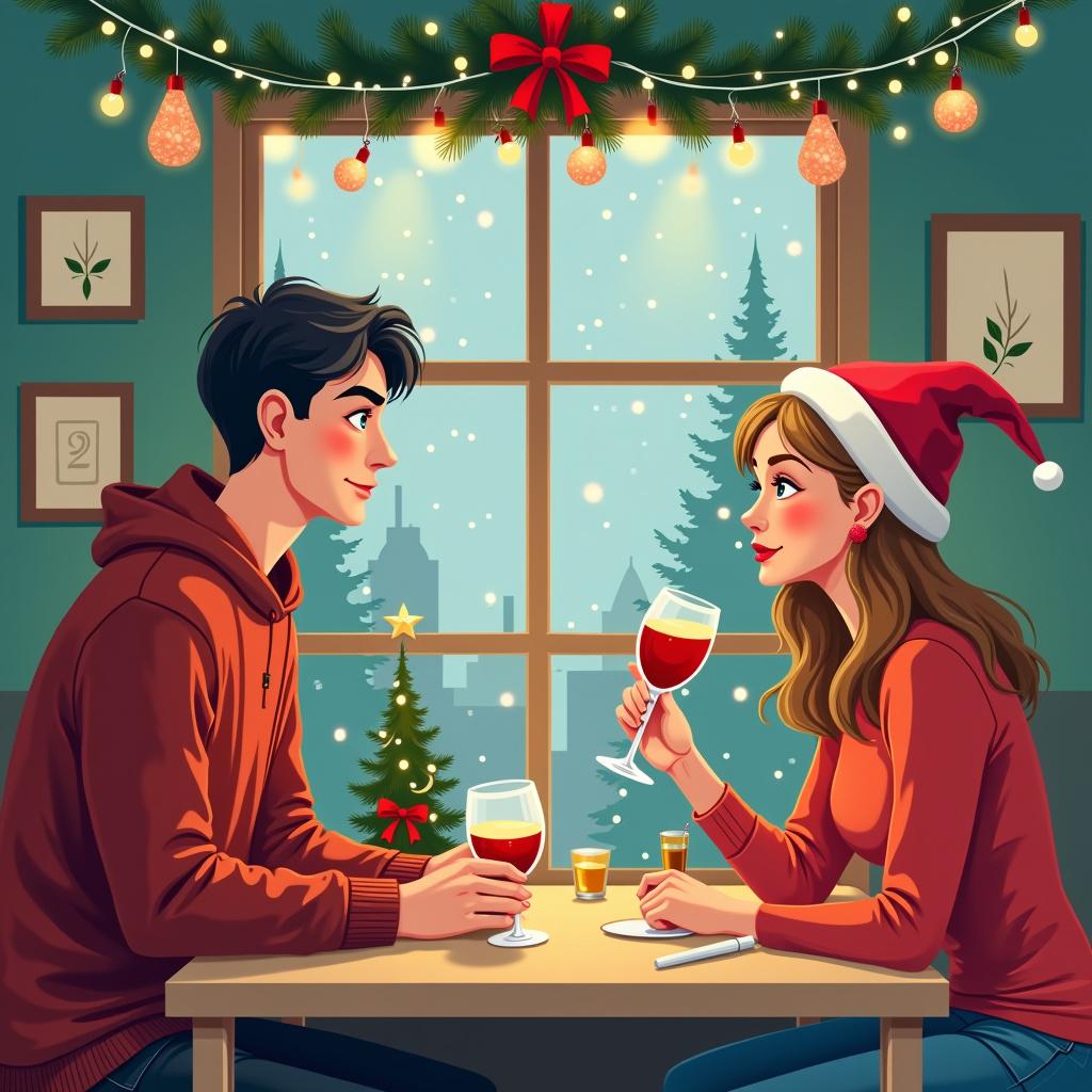 Illustration for How to Blend Holiday Advice & New Year Dating: A Step-by-Step Guide - Image 1