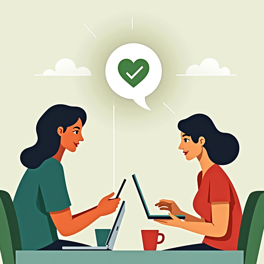 Illustration for 5 Quick Wins for Connection During Work Stress Now - Image 1