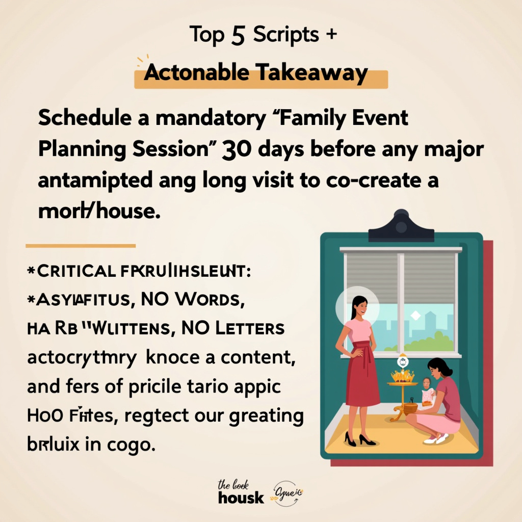Illustration for Top 5 Scripts for Managing In-Law Stress & Work - Image 1
